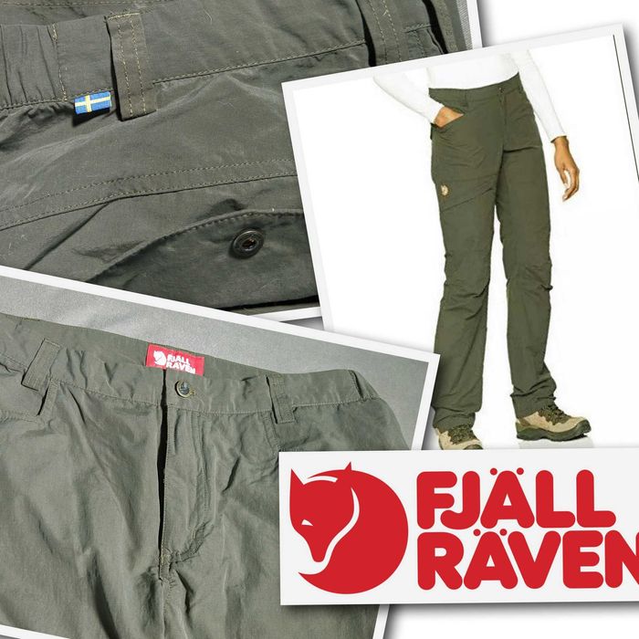 Spodnie Fjallraven trekkingowe outdoor 2 funkcyjne