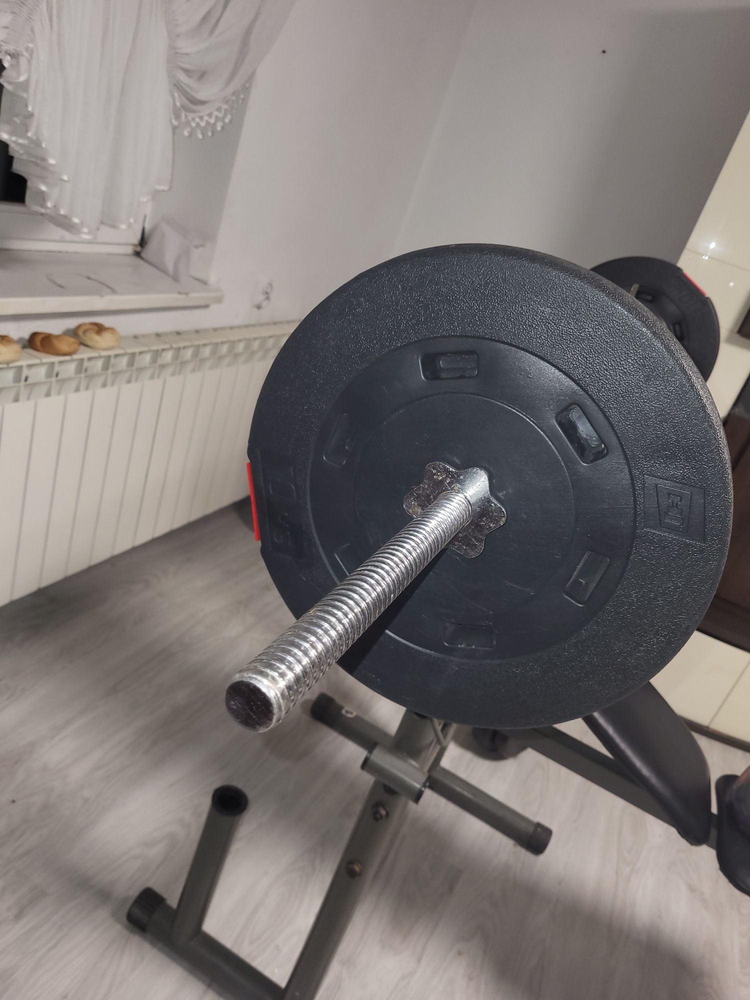 Gryf łamany(130cm) +50kg obciążenia bitumicznego