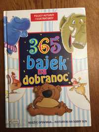 książka dla dzieci "365 bajek na dobranoc"