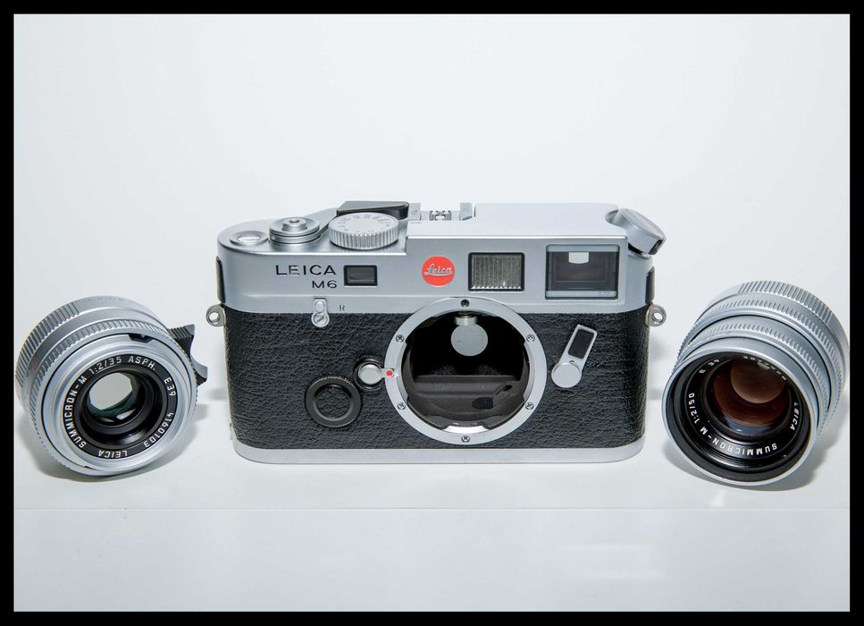 #TOP_LEICA M6 TTL_0.72+FLASH+ACESSÓRIOS+CORREIA+BOLSA_(IMPECÁVEL)