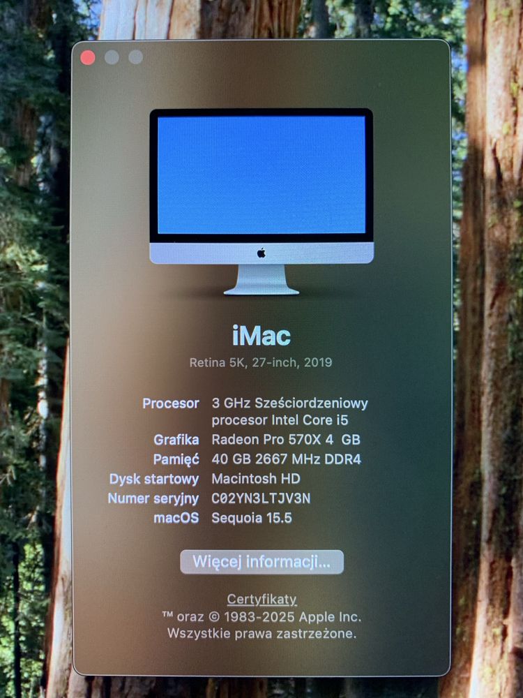 iMac A2115 / 2019r