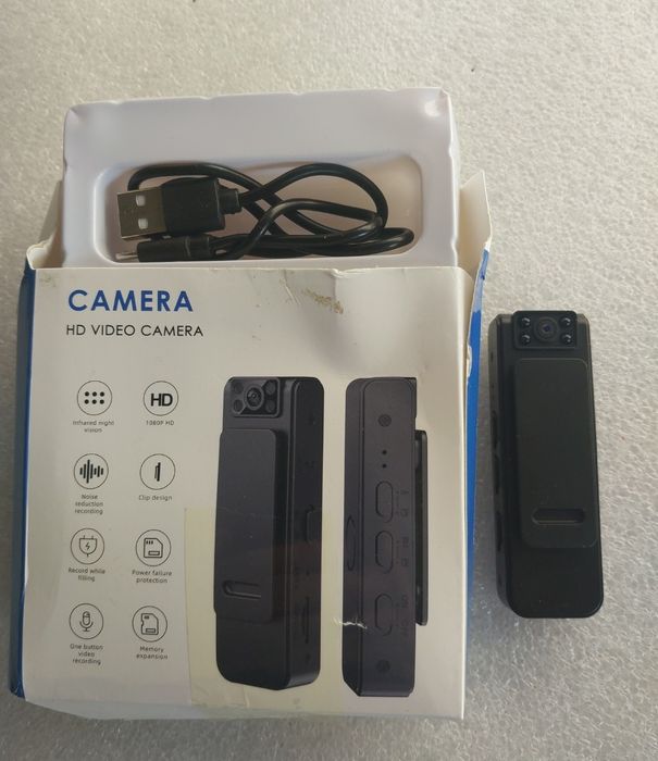 Aparat do ciała, 1080p HD, przenośna kamera policyjna