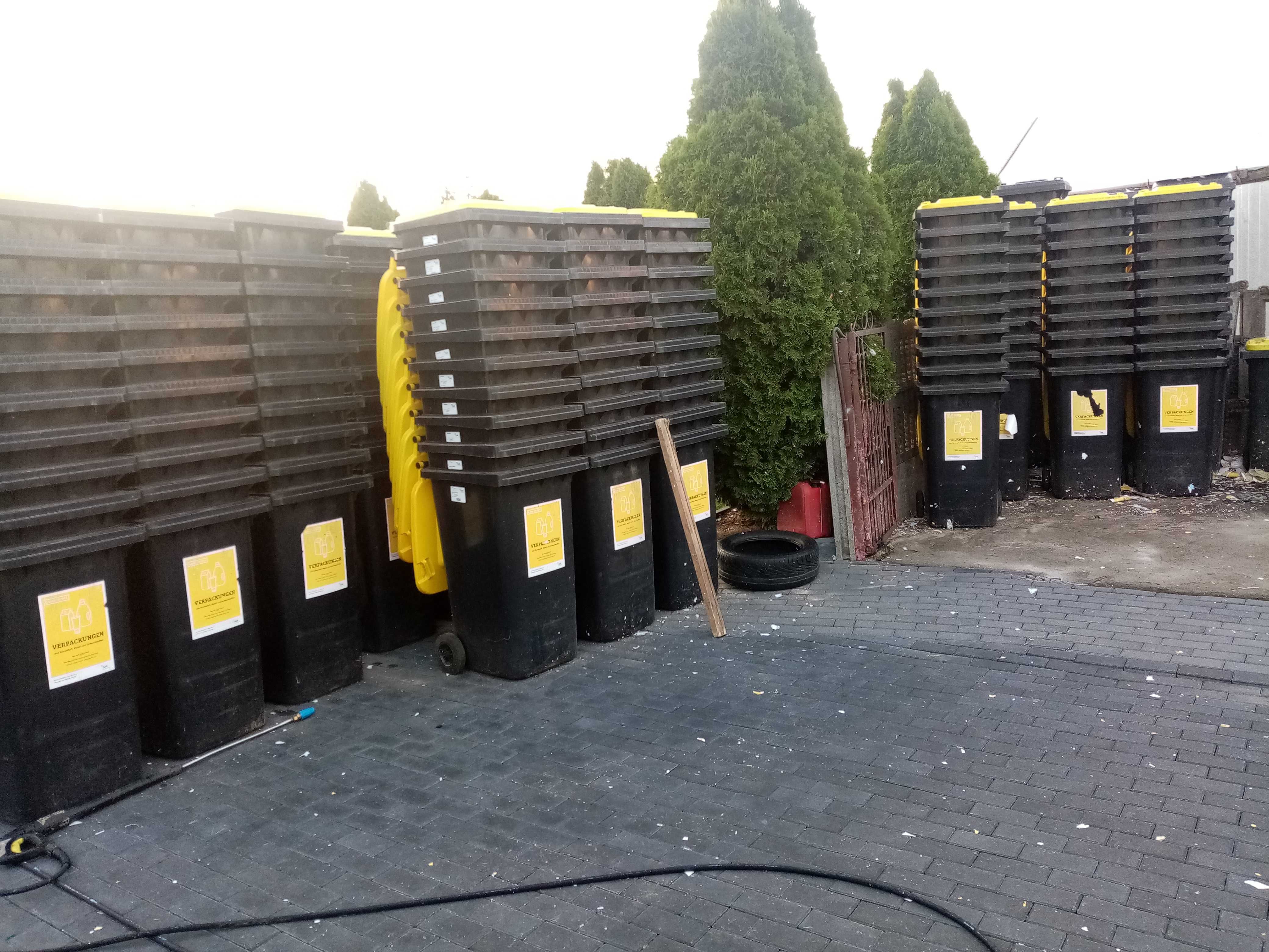 Pojemnik 240l kosz  kubeł na śmieci odpady Wysyłka !!!