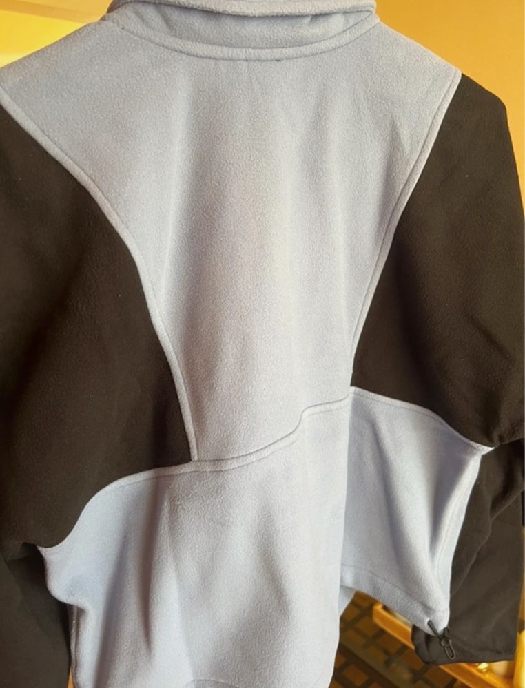 The North Face Attitude Zip Kurtka Z Polaru Baby Blue Black S