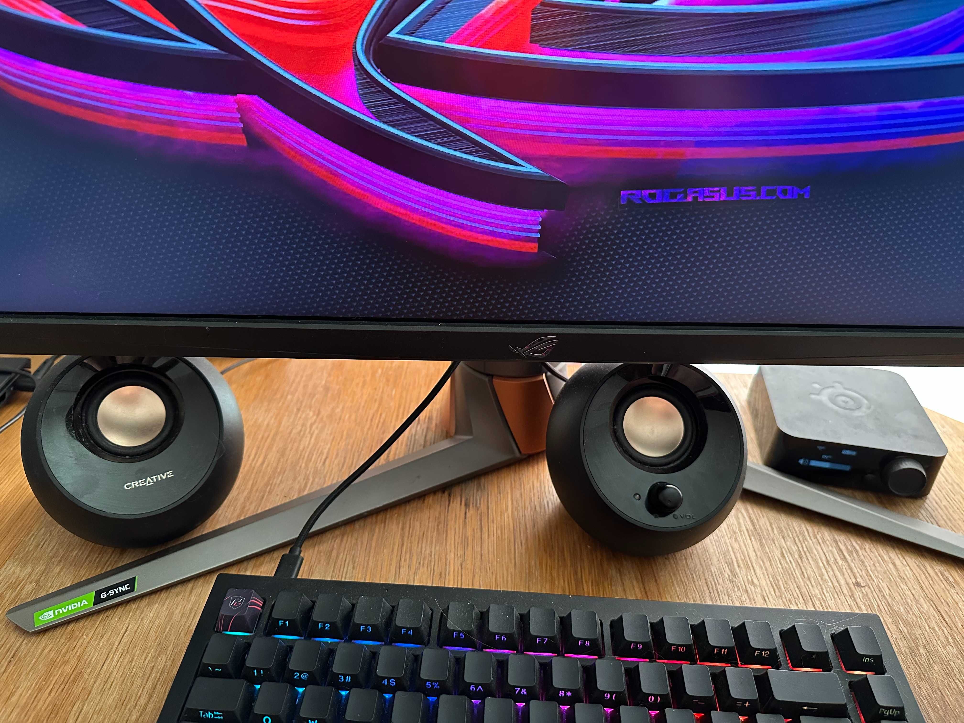 Monitor ASUS ROG 360Hz, WQHD 2560 x 1440, 1ms, G-SYNC PG27AQ