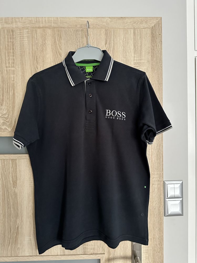 Granatowe meskie polo Hugo Boss rozm.L