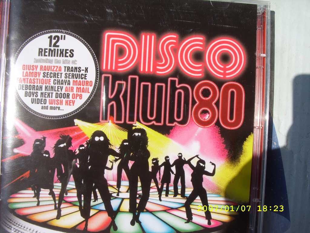 76. Plyty CD; Disco klub 80 , 2 CD , 2000 rok.