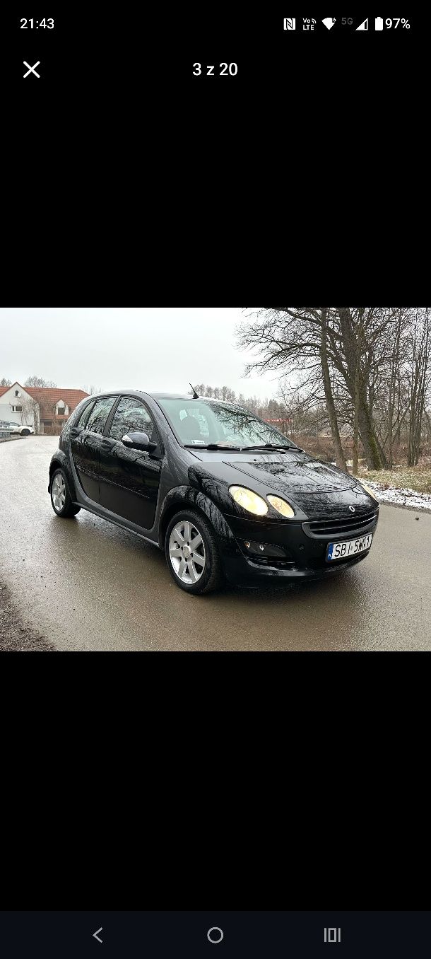Smart Forfour 1,3 benzyna