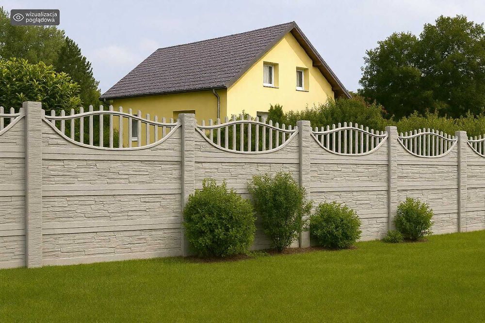 Ogrodzenia Betonowe Alk-Bet: Styl i trwałość#Montaż#Producent Ogrodzeń