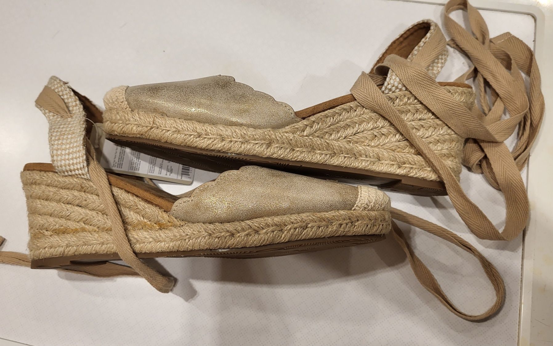 Espadryle damskie NOWE 38