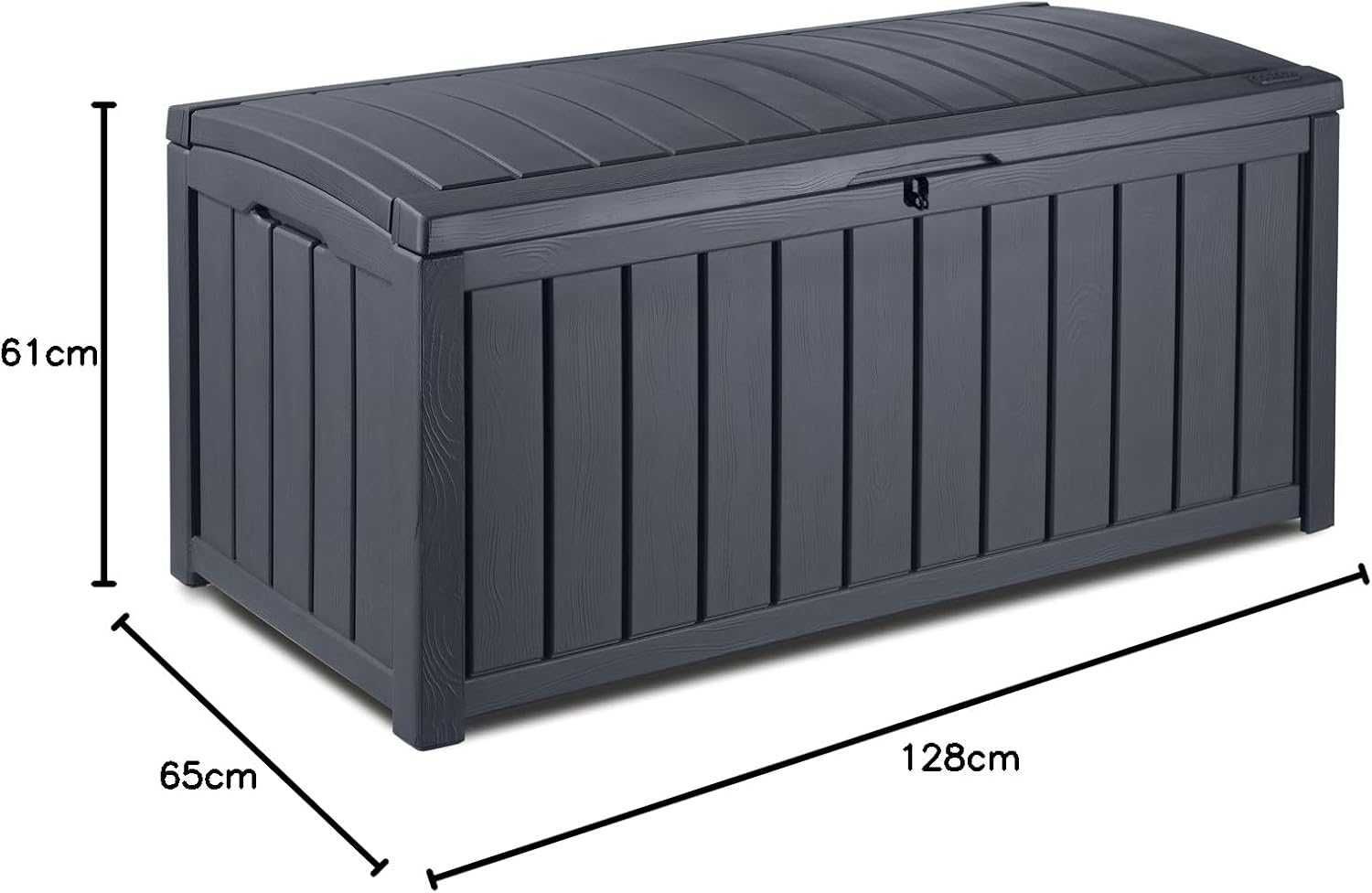 скриня ящик для зберігання садовий Keter 128 x 65 x 61 cm, 390 л