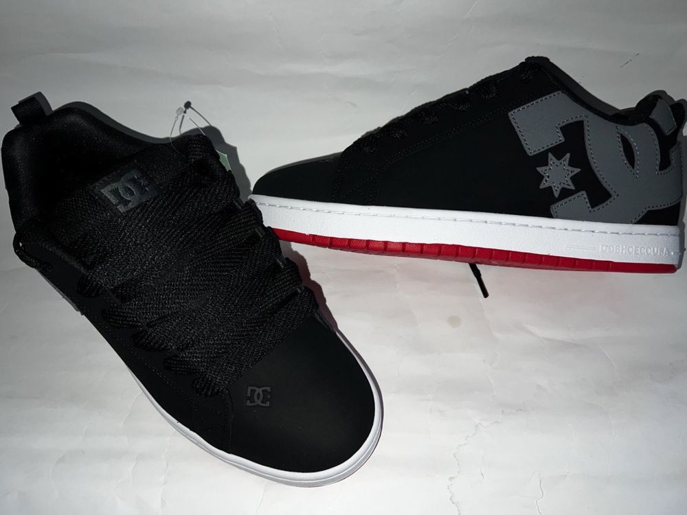 Кросівки DC shoes 42/27 Court Graffik кроссовки blackred