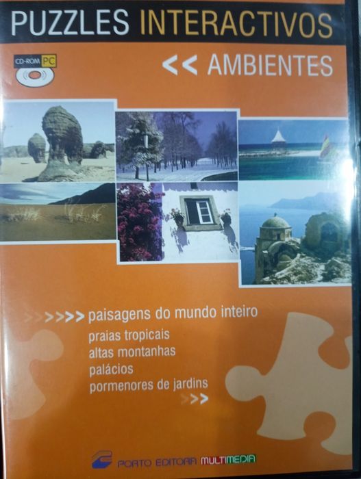 CD para computador jogos puzzles