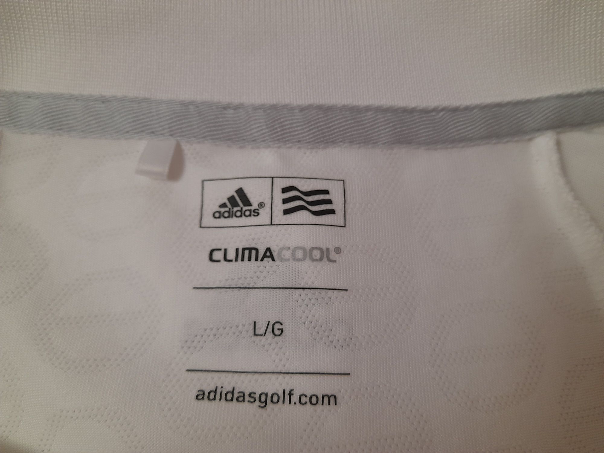 Оригинал  Adidas ClimaCool спортивная футболка поло как новая, L