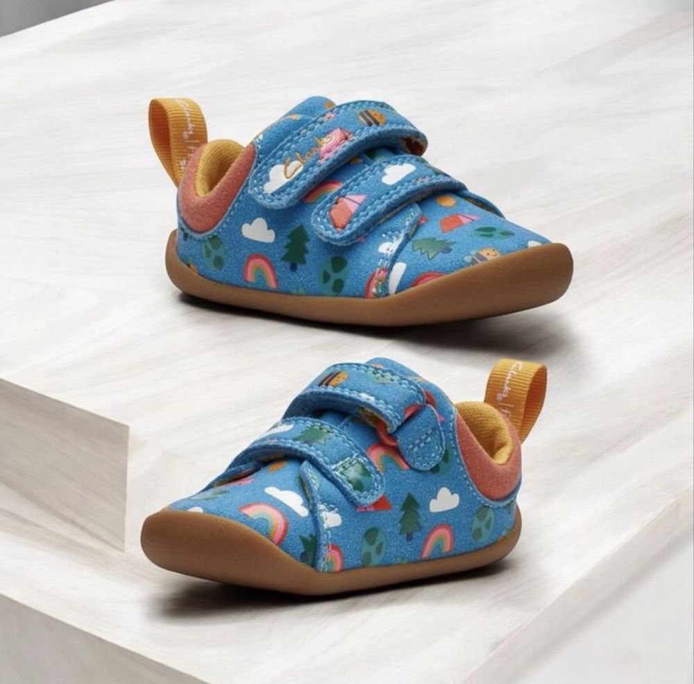 Оригінальні шкіряні мокасини, пінетки Clarks 19 розмір