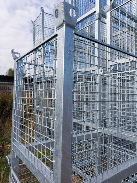 Kosz budowalny siatkowy , aplety transportowe- szalunki skład