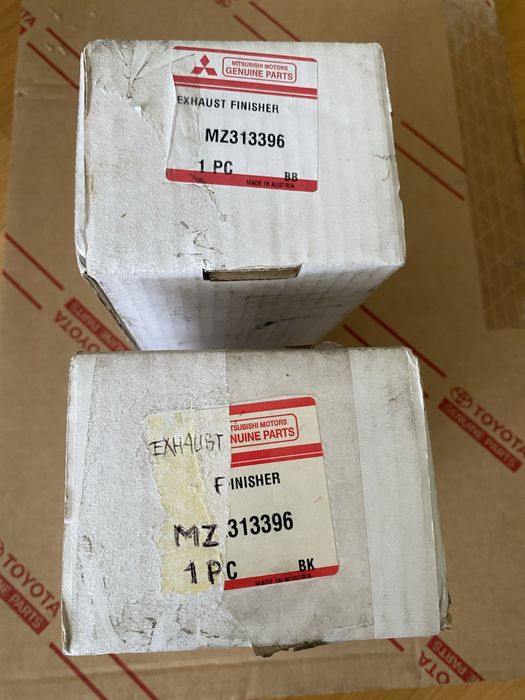 оригінальна насадка Honda, Mitsubishi вихлопої труби нержавійка