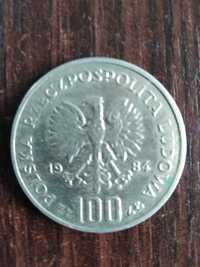 Moneta 100 złotych z 1984 roku