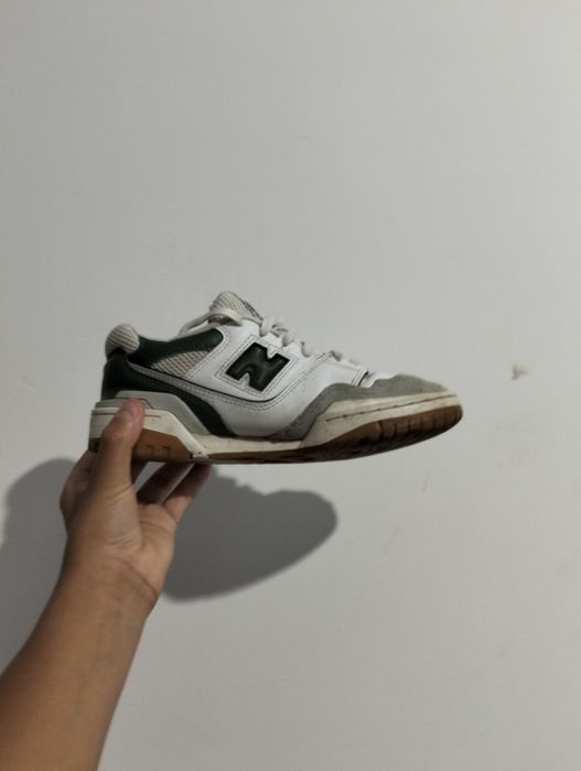 Sapatilhas new balance 550 verdes tamanho 38.5