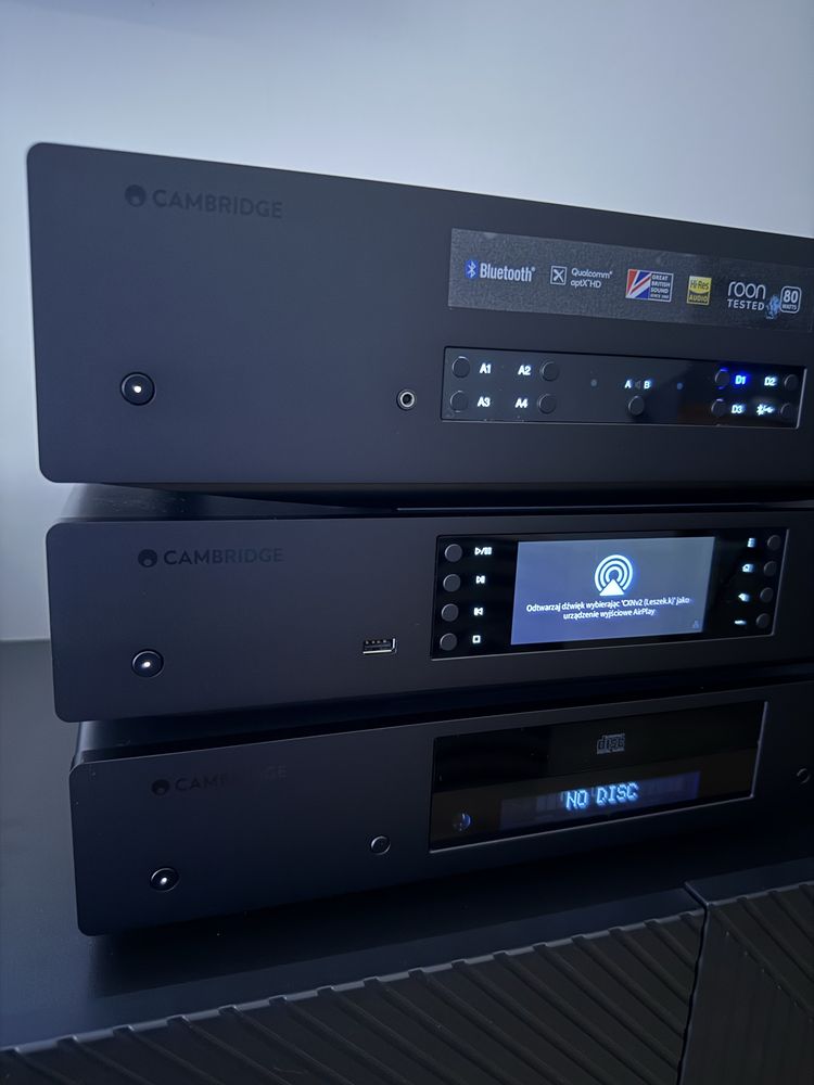Cambridge Audio zestaw stereo Black Edition