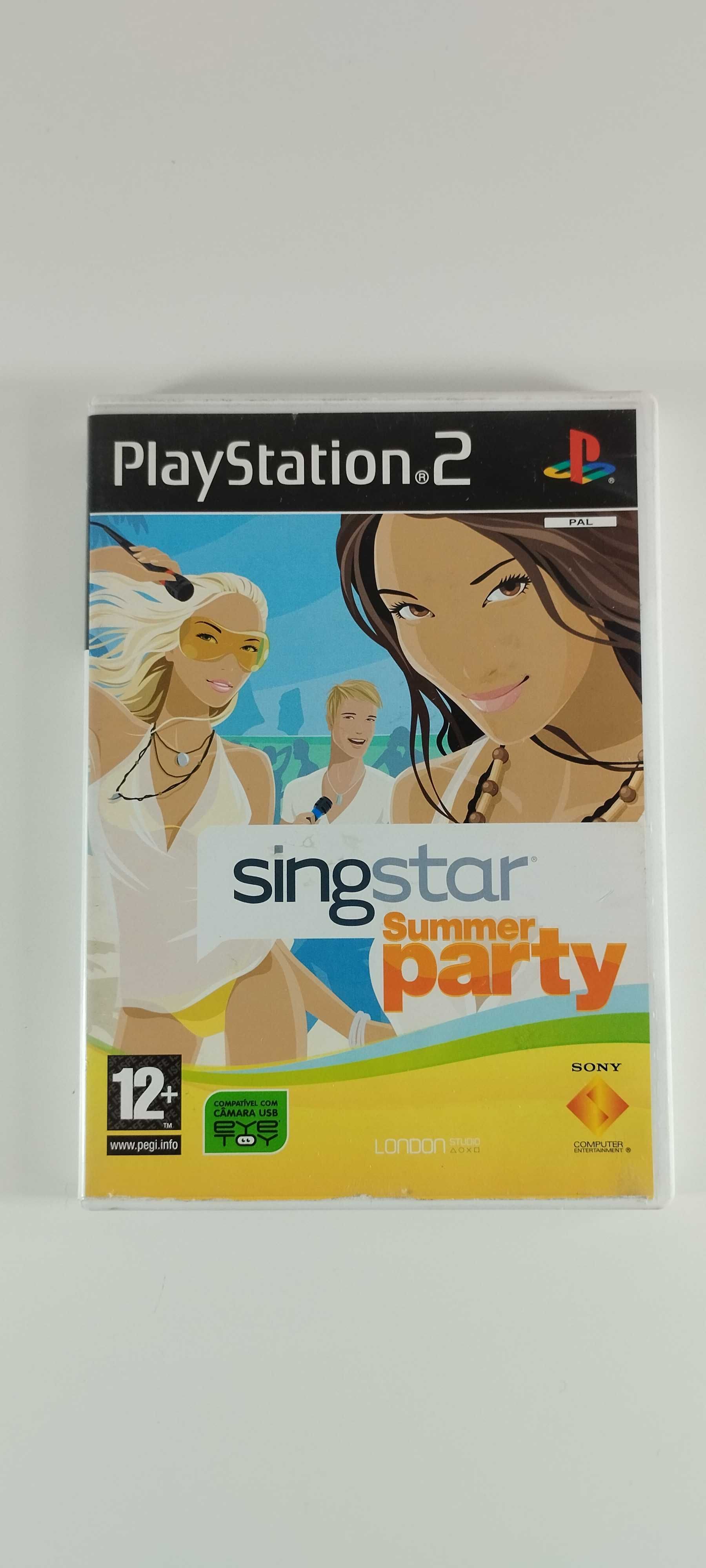 Singstar Summer Party Playstation 2 PS2