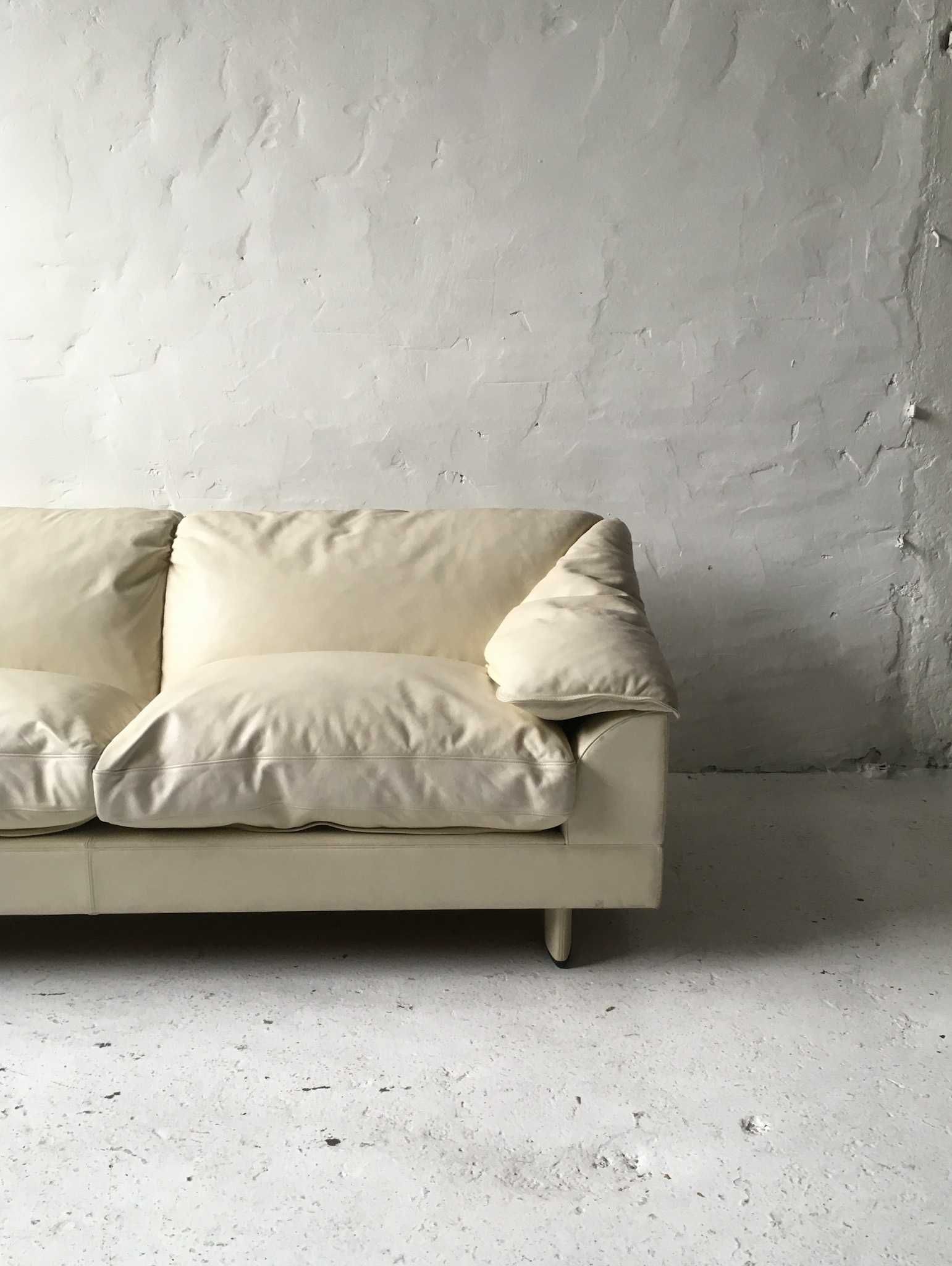 Poltrona Frau włoska sofa Serenade Tito Agnoli lata 80 vintage design