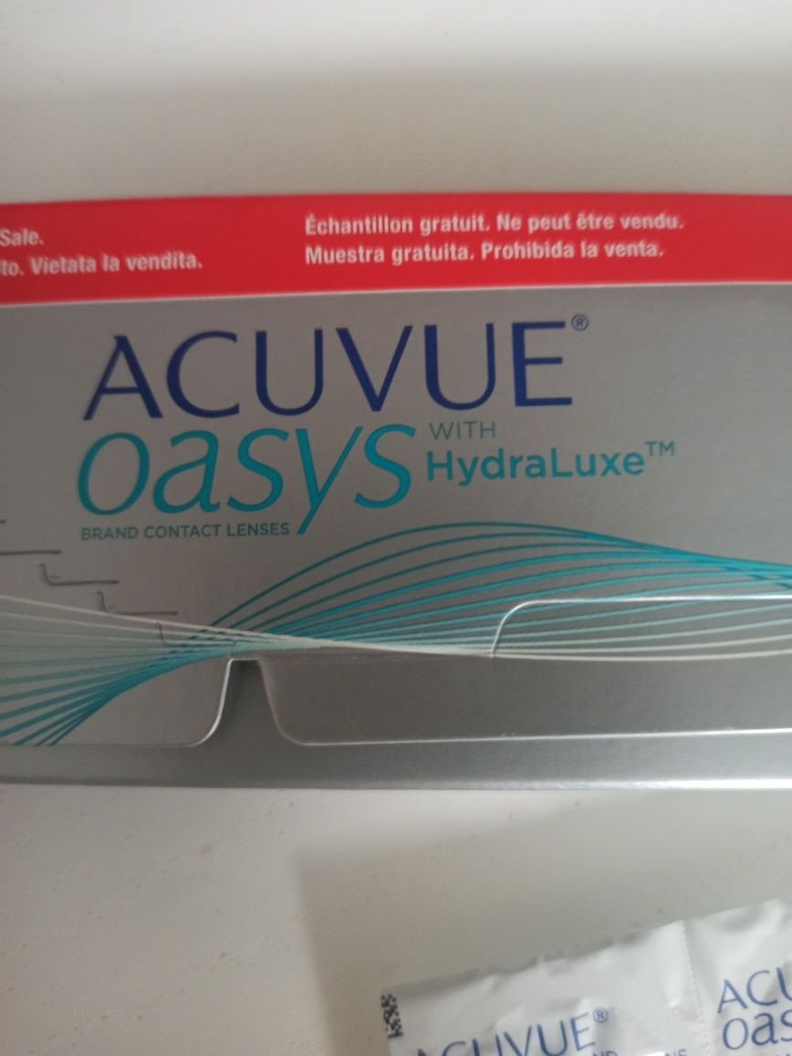 Acuvue Oasys Hydra Luxe soczewki kontaktowe jednodniowe -1 NOWE