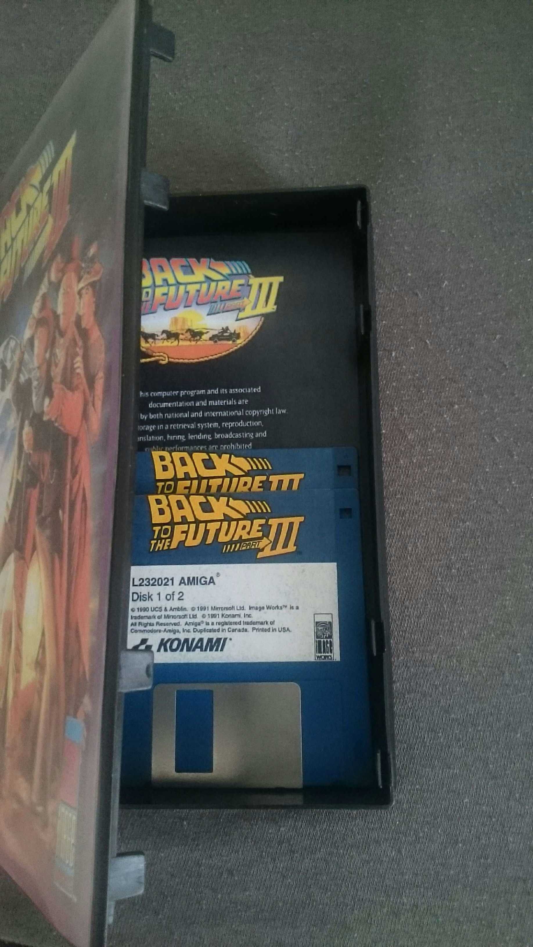 Back to the Future Part III - Gry dyskietki dla Joystick Amiga 500 600