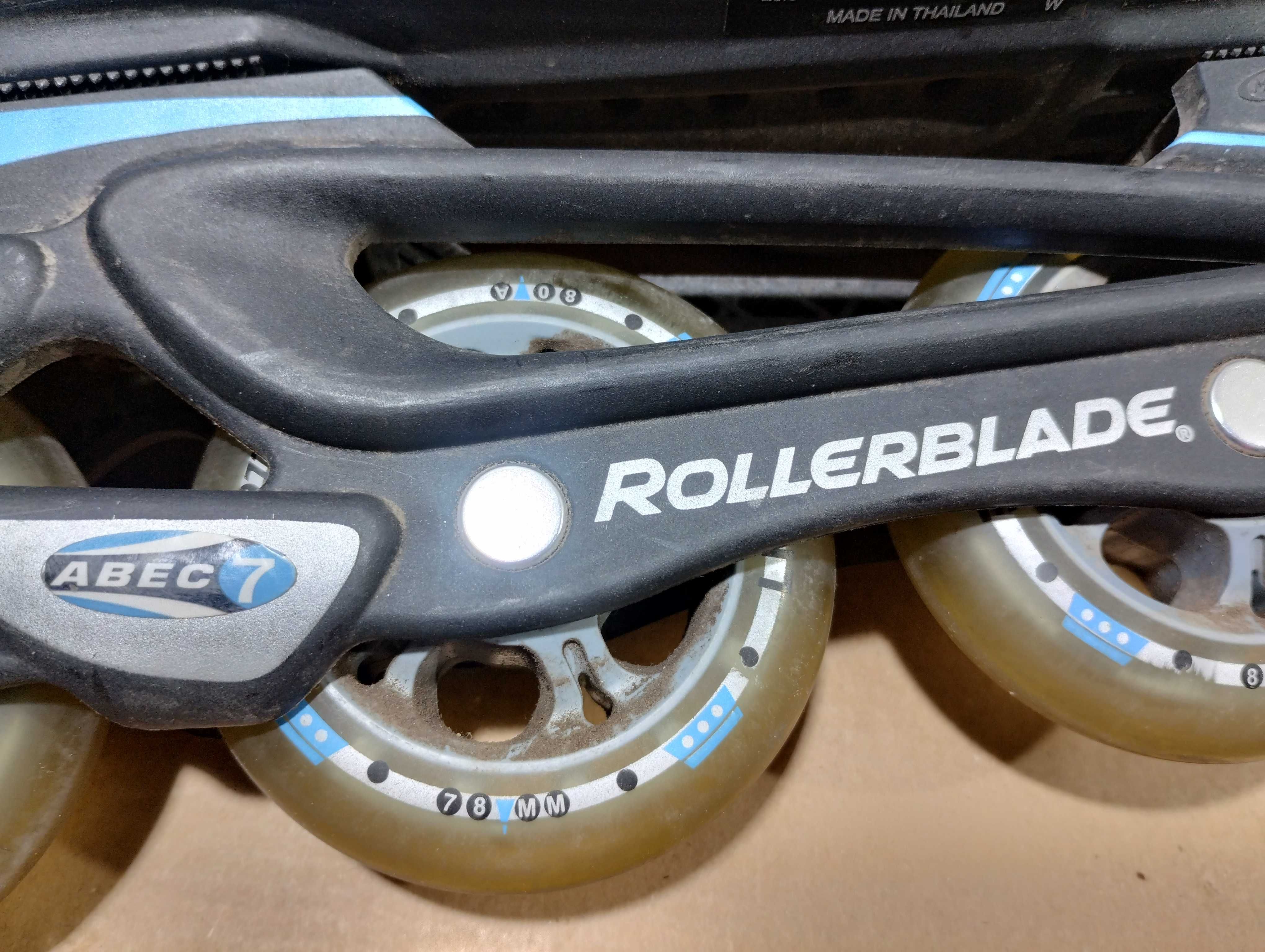 rolki rollerblade 40 /41  system szybkiego sznurowania