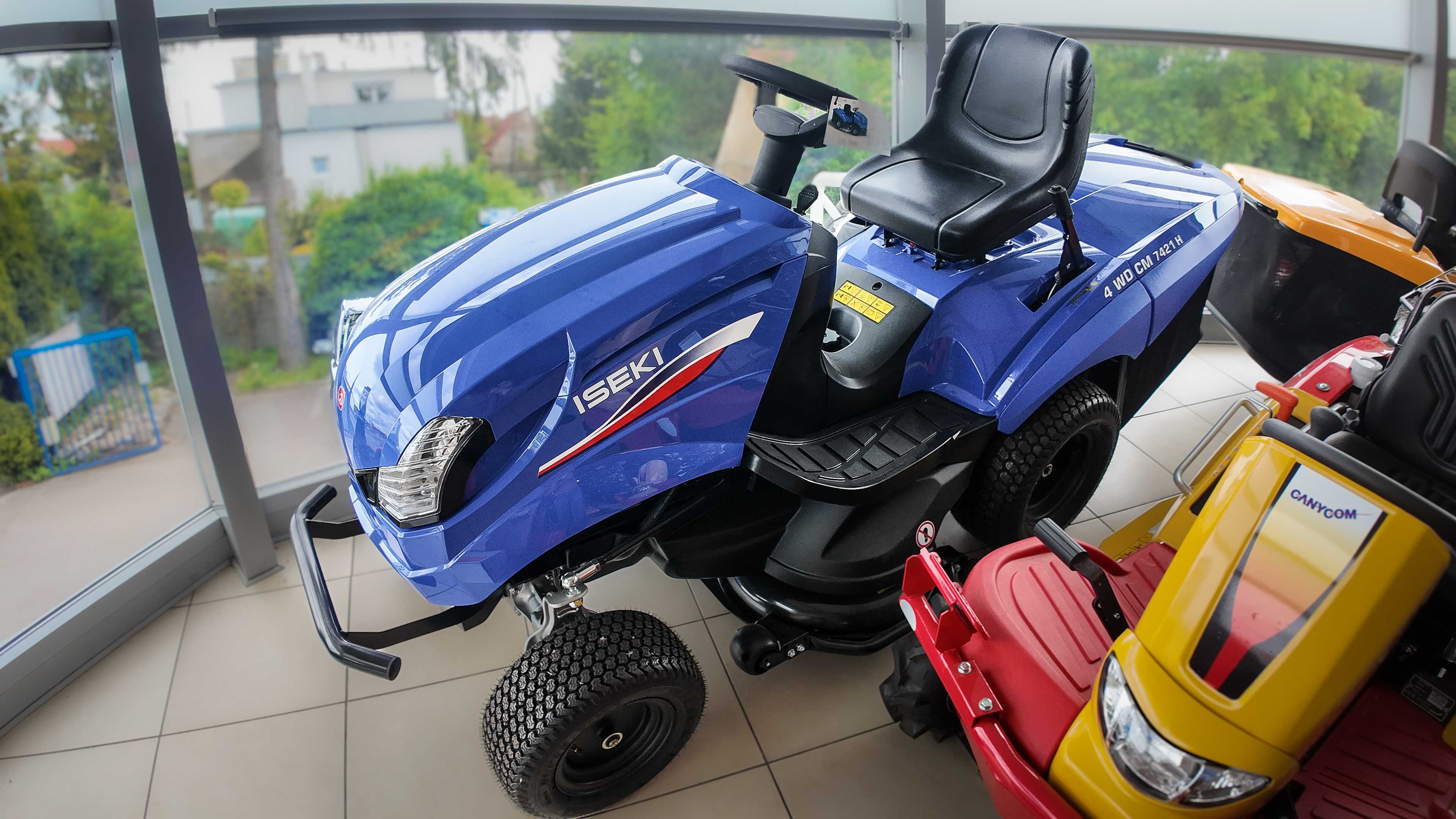 Traktor ogrodowy ISEKI CM 7421 H  4x4  kosiarka