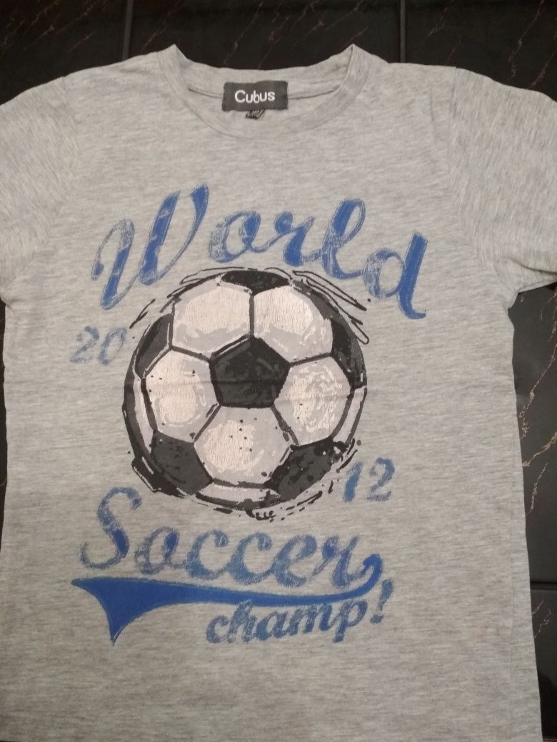 Koszulki /t-shirty chłopięce r 122/128 (wymiary).