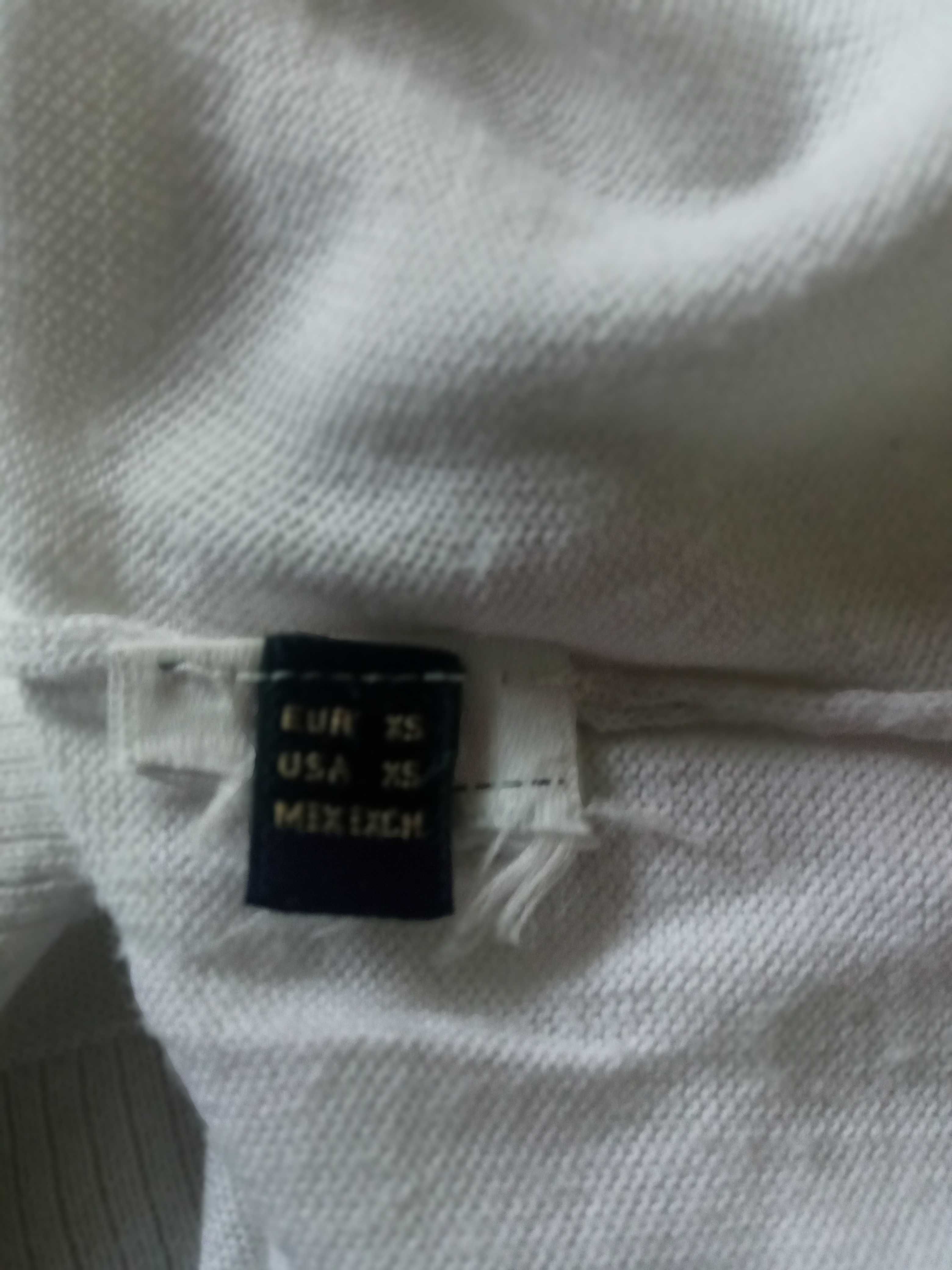 Massimo Dutti biała bluzeczka bluzka damska r XS