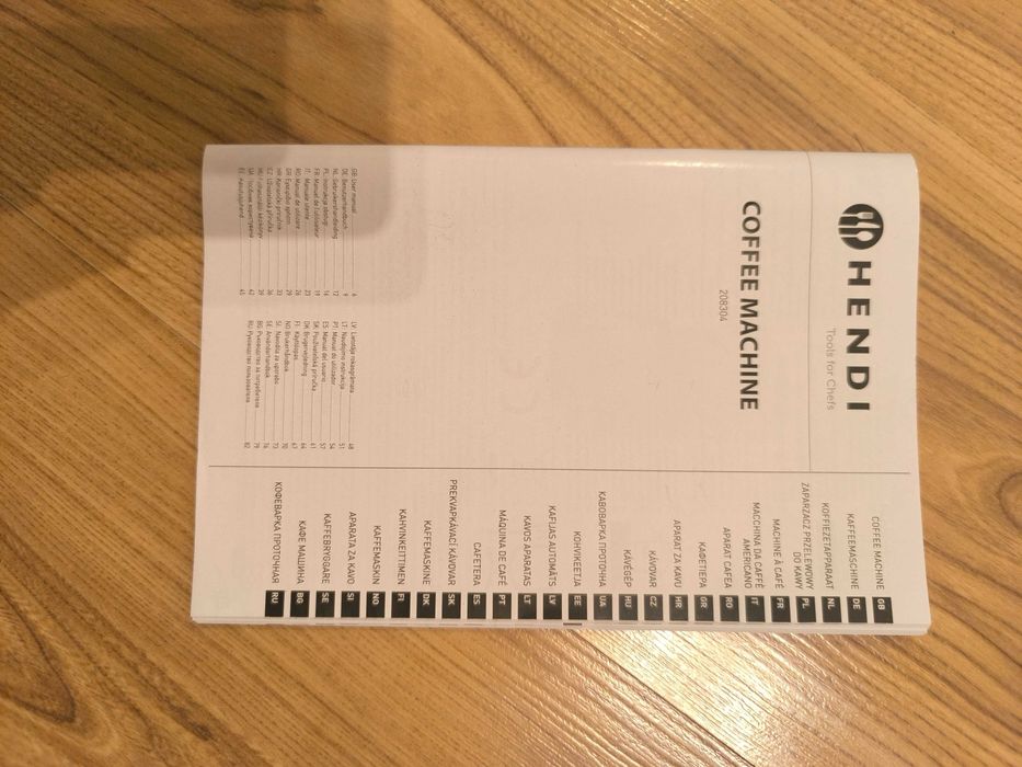 zaparzacz przelewowy do kawy marki Hendi