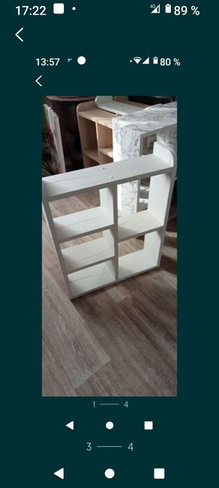 Поличкі універсальні можно в вану можно під книжкі можно в гараж бу.