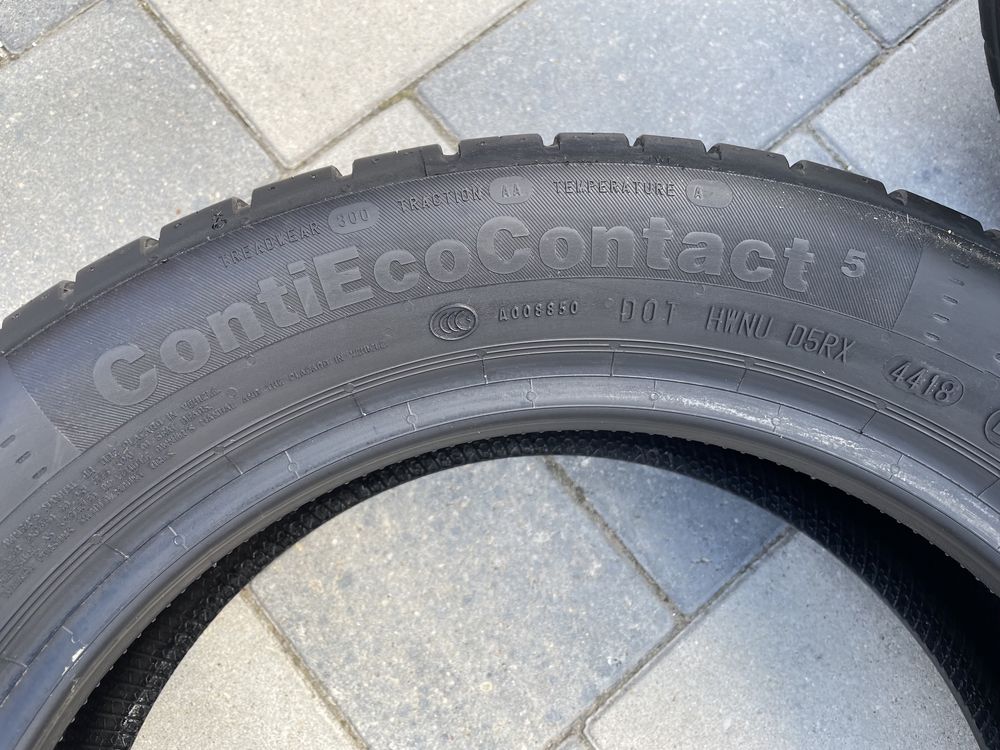 4 Opony Continental ContiEcoContact 5 165/60R15 77H 4x7mm lato