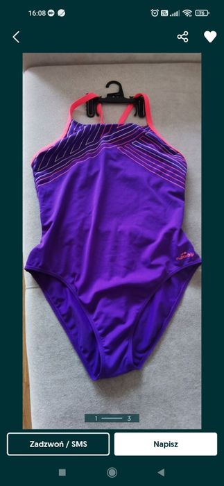 Strój kąpielowy jednoczęściowy Nabaji 44