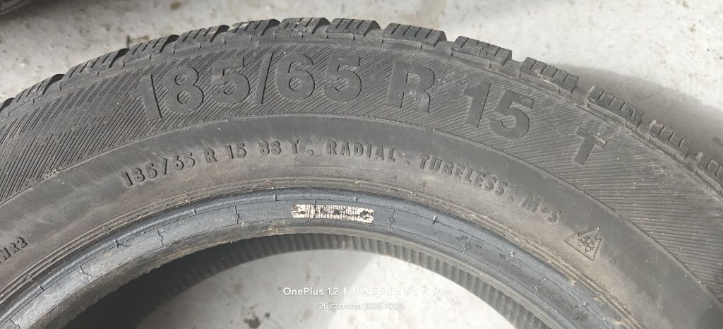 Opony zimowe Barum Polaris 185 65 r15