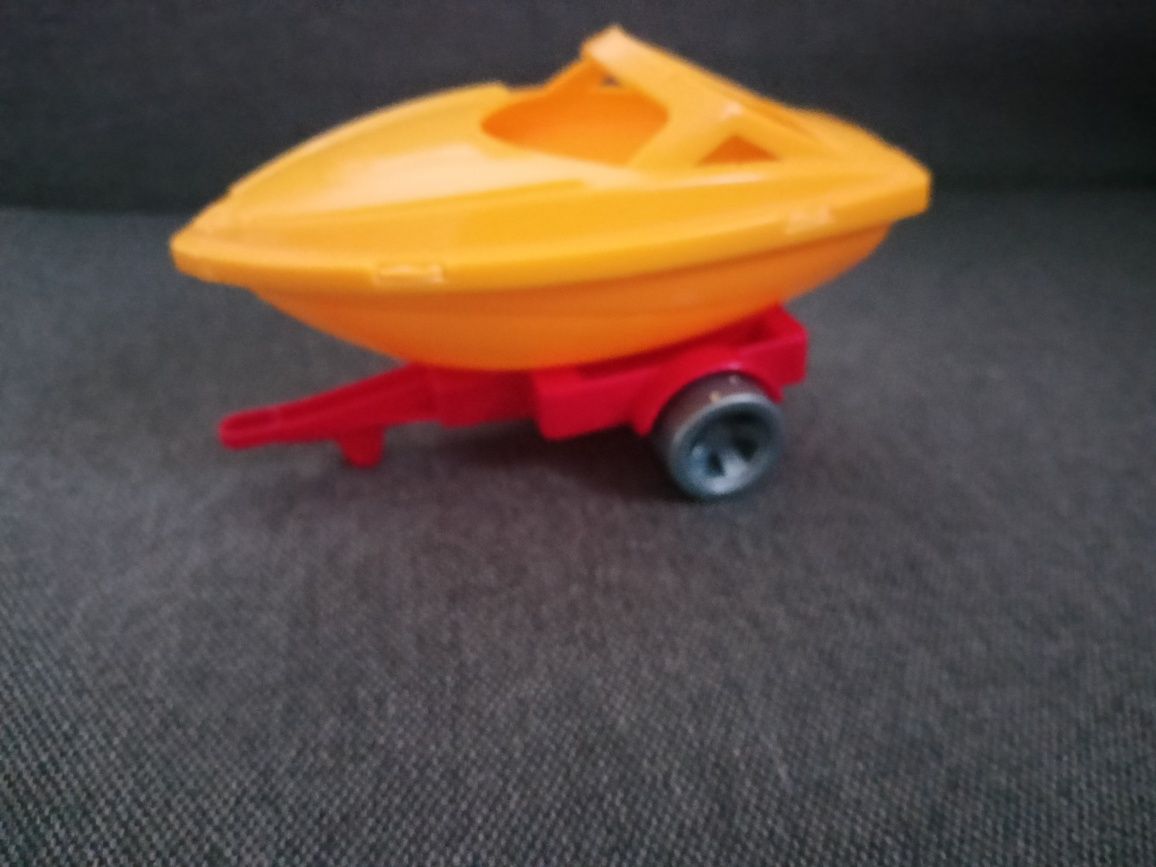 Auto samochód Wader kid car łódź z przyczepą