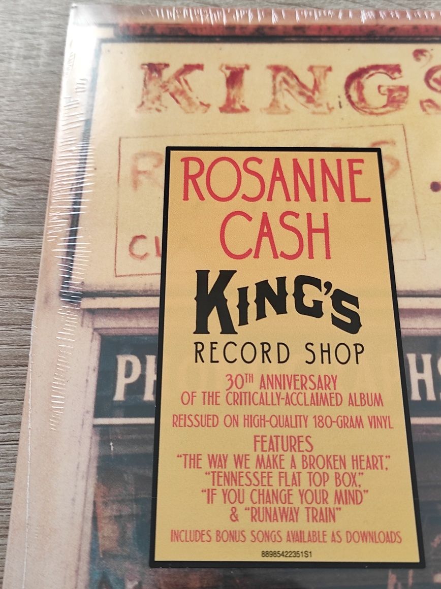 Rosanne Cash - King's Record Shop LP - Novo