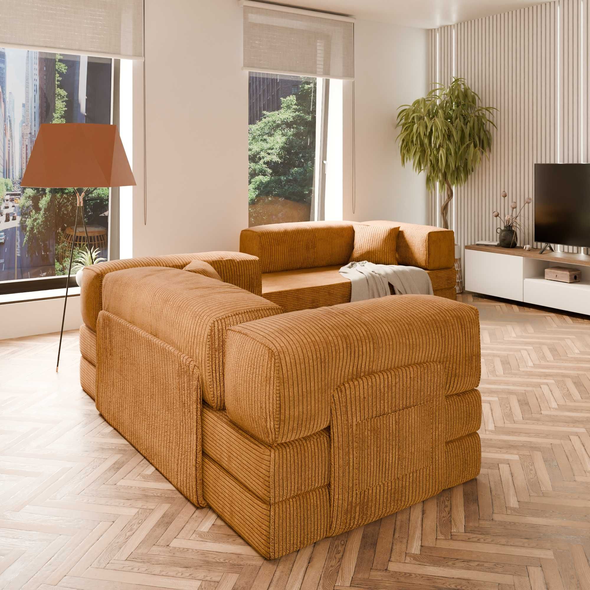 Sofa Modułowa Comfy – Poso sztruks , 200x200 cm, Producent