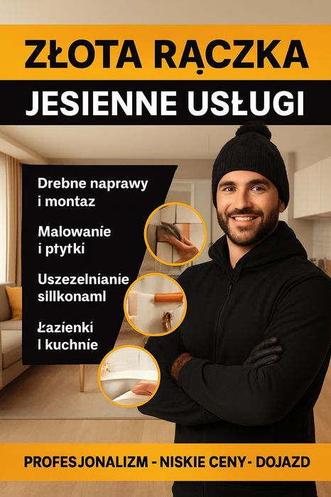 Złota Rączka Kraków 24/6 – Montaże, Naprawy, Remonty