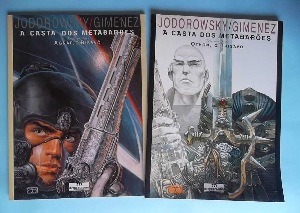 A Casta dos Metabarões - Volumes 1 e 3 - Ed Meribérica