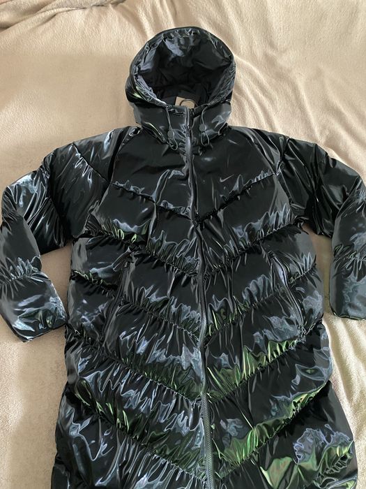 Пуховик пальто женский Nike W Nsw Tf Os Shn Snfl Wnpfr Pka