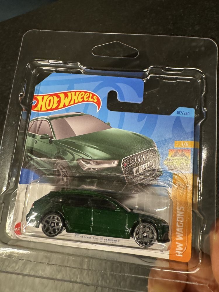 Hot Wheels '17 Audi RS6 Avant C7 Matchbox A6 S6 RS 6 racing green TOP