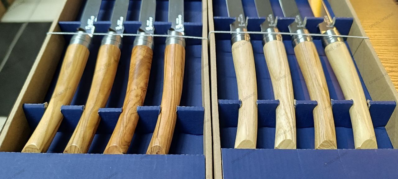 Opinel Table Chic набір з 4 столових ножів Франція нож для стейка