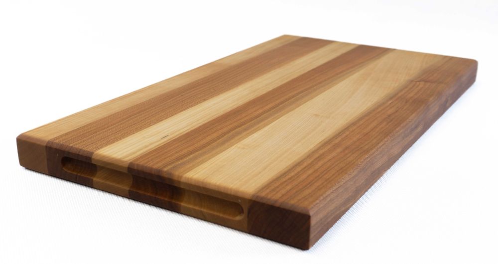 Deska do krojenia 48x27x3 cm klon+czereśnia