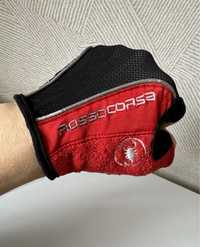 Вело перчатки Castelli Rosso Corsa розмір S оригінал