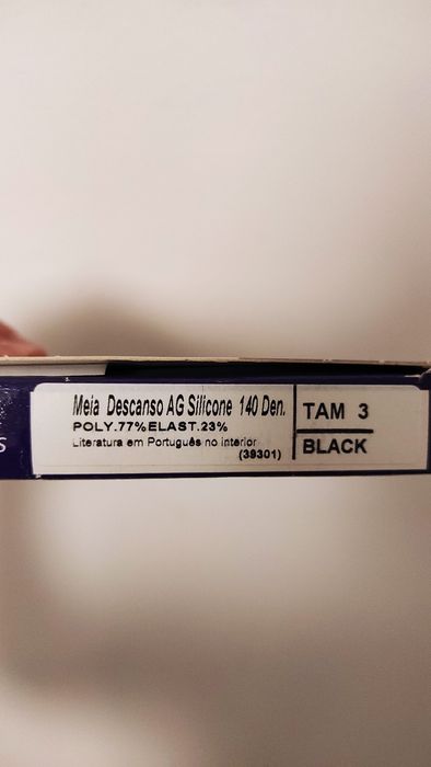 Meias de descanso Sicura NOVAS embaladas