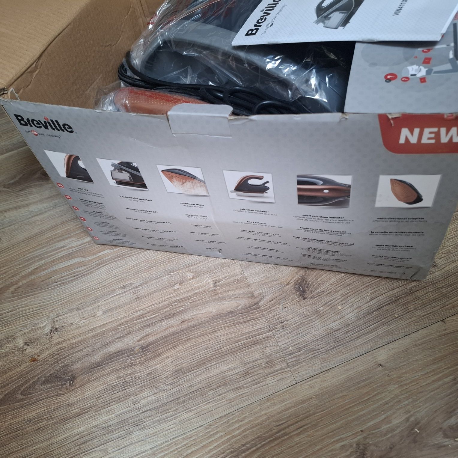 Generator pary, żelazko Breville Pressxpress VIN411X