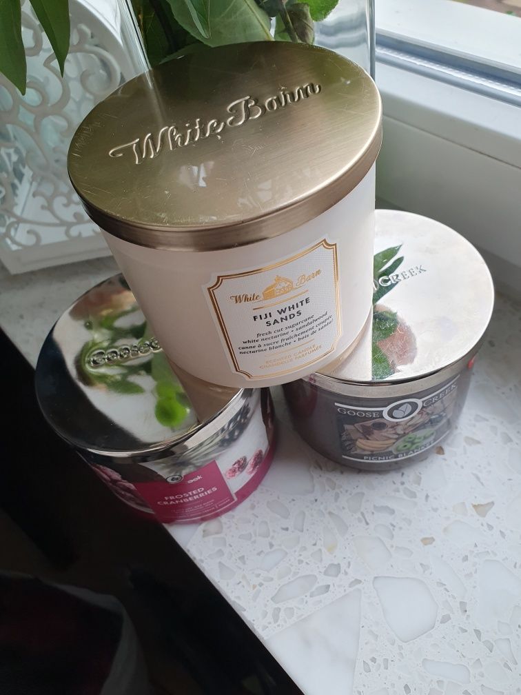 Goose Creek Bath and Body Works świece zapachowe